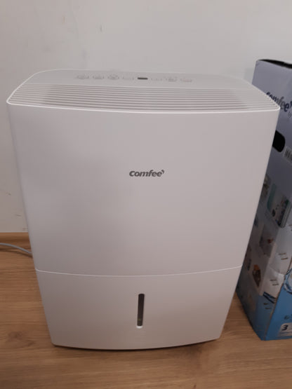 159458 - COMFEE Tharëse Ajri 20L/24h, E Përshtatshme për Dhomë rreth 100m³ (40m²), E Aktivizuar me Aplikacion, Modalitet Inteligjent, Kohëmatës 24 Orë, Kapacitet Uji 3L, Funksion Kundër Lagështirës, Modeli MDDF-20DEN7-WF