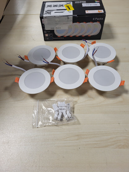 214013 - ILC Dritë tavani LED i fshehur 8W, Ø68-85mm, 2700K-6000K (pako me 6 pjesë)