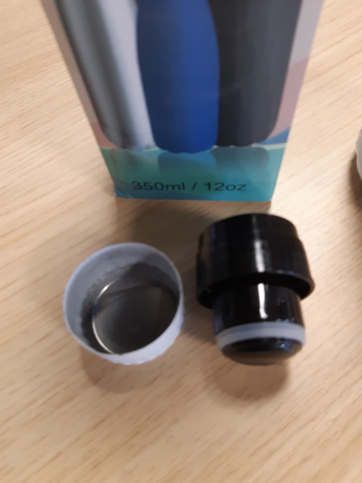 237177 - HONEYHOLLY Shishe uji prej çeliku inox, termos 350 ml, pa BPA, e papërshkueshme nga rrjedhjet, e izoluar me vakum, shishe e izoluar me mure të dyfishta