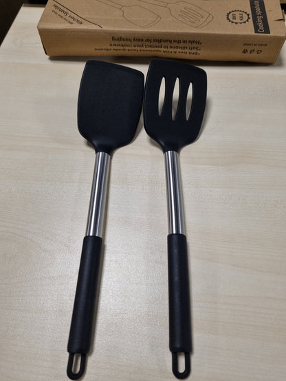 216107 - Spatulë Rezistente ndaj Nxehtësisë Jo-Ngjitëse, Silikoni, Mund të lahet në lavastovilje