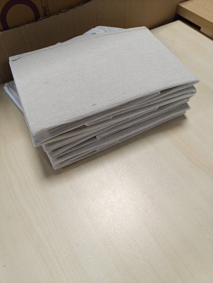 168588 - SOSAYET - Set me 3 Kuti për Ruajtje Dollapësh, Kube të Palosshme prej Pëlhure me Dritare Transparente, për Çarçafë, Lodra, Rroba, Libra