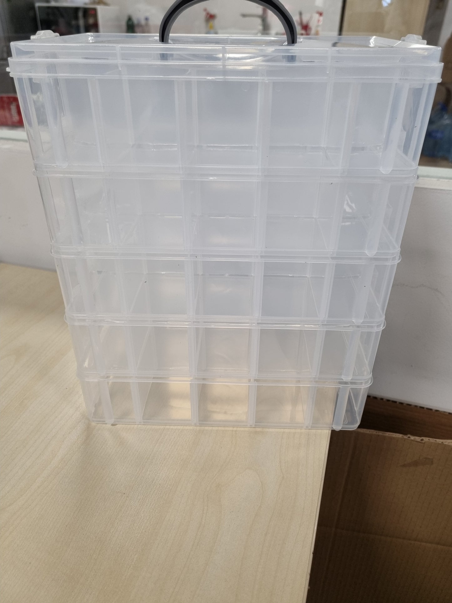 251590 - BELLE VOUS Kuti e Madhe Renditjeje me 50 Ndarje, Kuti Ruajtjeje XXL