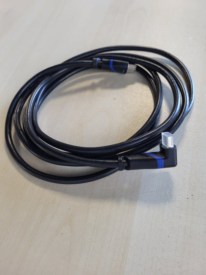 266890 - CSL - Kabllo HDMI 8K 2.1 i kënduar 270° - 3m - 8K @ 60Hz - 7680 x 4320 - HDMI 2.1 2.0a 2.0b - 3D - UHD II - Dynamic HDR-10+ - eARC - VRR - Dolby Vision
