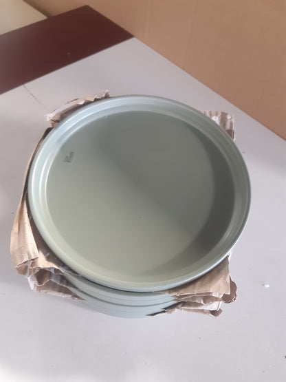 223625 - ALTO Set komod me 6 pjata ëmbëlsire prej guri, jeshile, 19.5 cm
