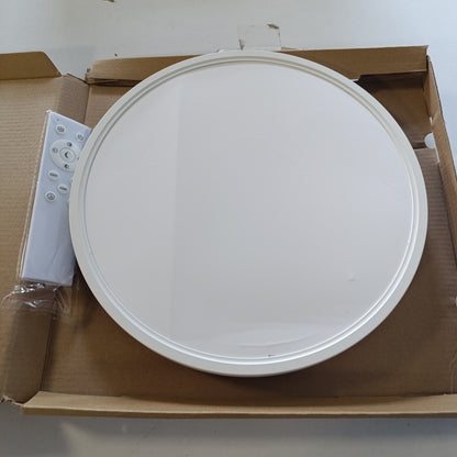 214407 - Dritë tavani LED, dritë tavani e sheshtë me errësim dhe telekomandë, 3000 K - 6500 K, CRI ≥ 80, IP54 rezistente ndaj ujit, 24W/2160LM.