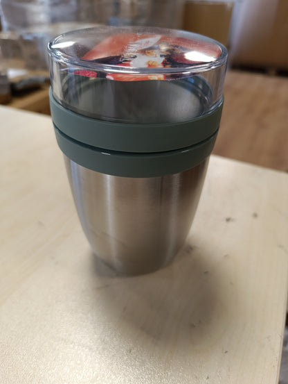 222636 - MEPAL Enë Termos Ellipse, Tenxhere Termo për Dreka, 500 + 200 ml, Mban Ushqimin të Nxehtë për 6-8 Orë dhe të Ftohtë për 12 Orë, Sherbelë Nordike