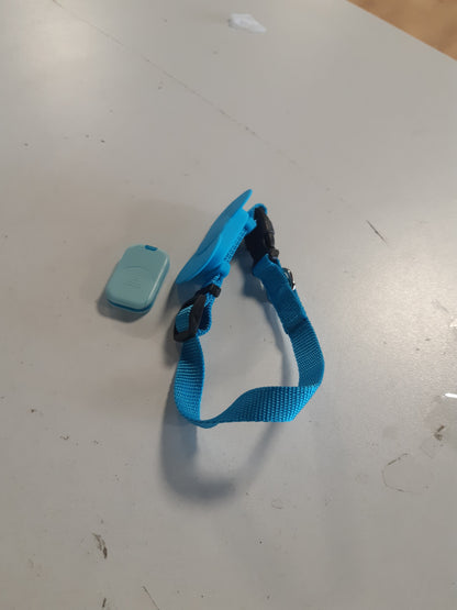 269438 - Gjurmues Macesh me GPS, Qafë Mini Gjurmuese me Rrip të Rregullueshëm, i papërshkueshëm nga uji, për Mace dhe Qen, pa tarifa mujore, i pajtueshëm me iOS dhe Android (Blu)
