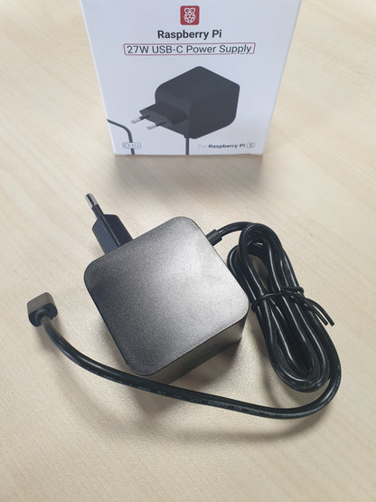 266952 - FURNIZIM ZYRTAR ME ENERGJI PËR RASPBERRY PI 5 USB-C 27W, FURNIZIM ME ENERGJI USB-C, I ZI