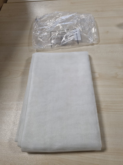 242855 - Rrjetë kundër mizave, 120 x 250 cm, prej fiberglasi, e bardhë