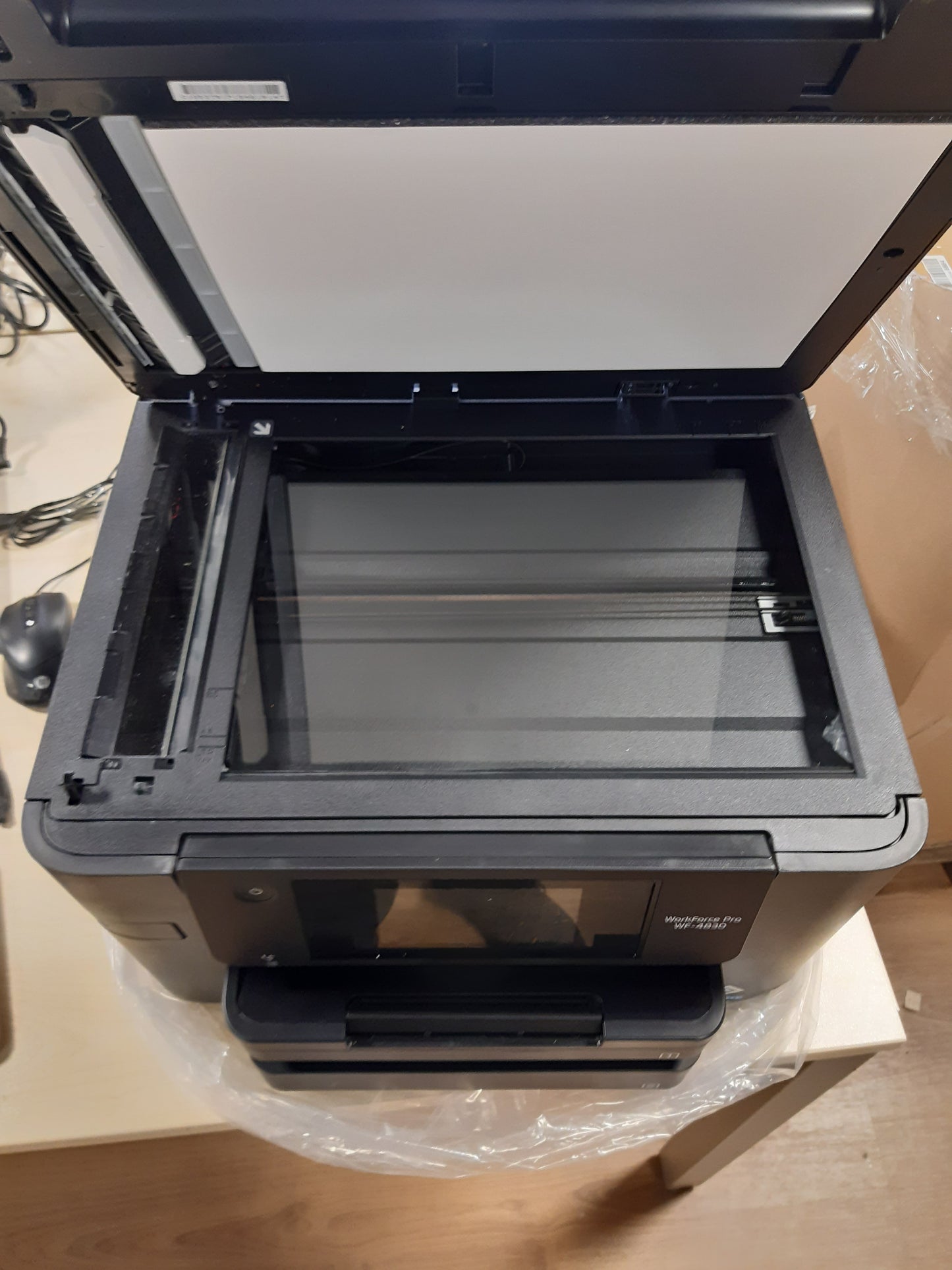 188667 - EPSON - Printer me bojë shumëfunksional pa tel, modeli WorkForce Pro WF-4830DTWF, formati A4