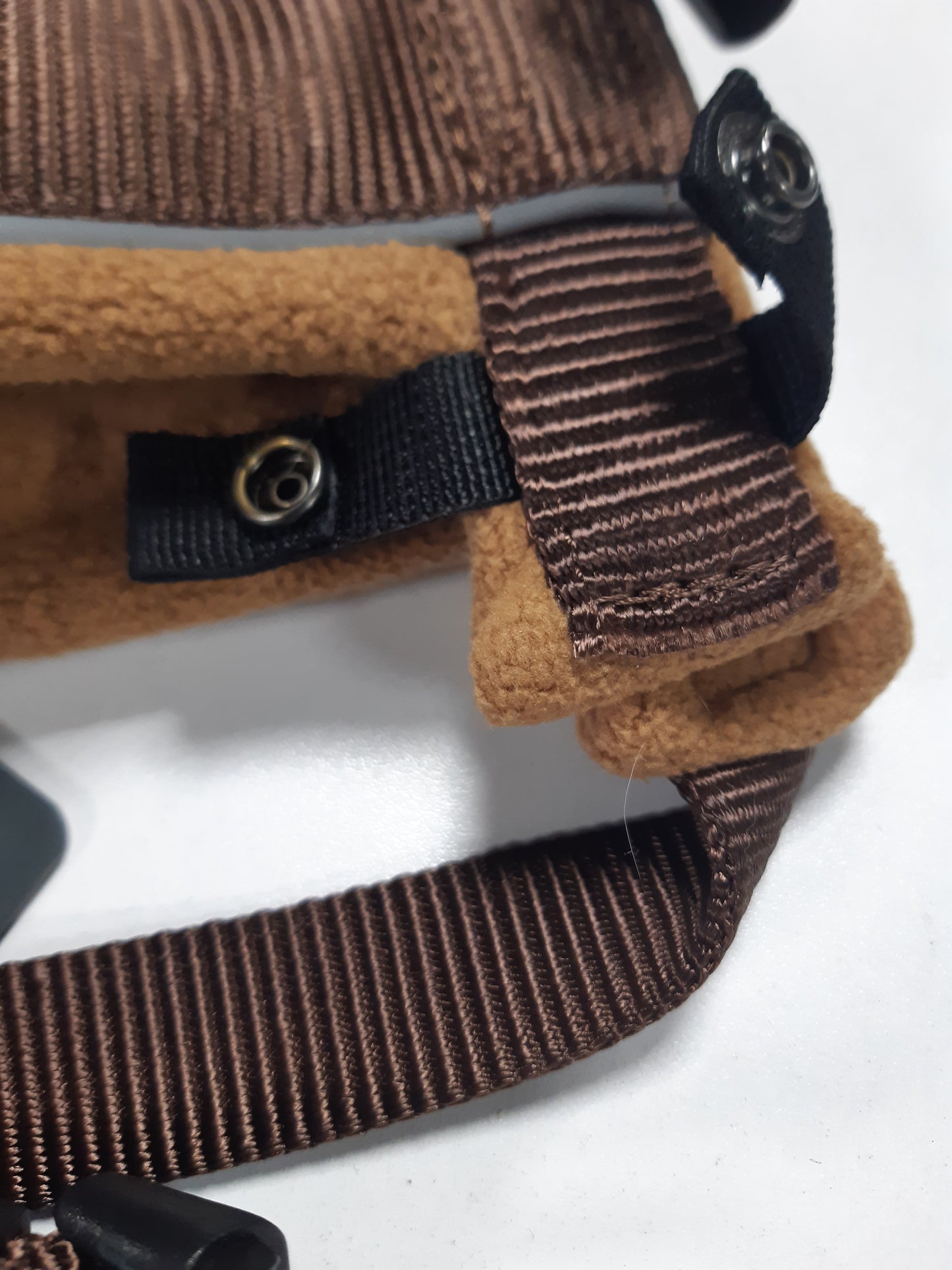 204429 - HUNTER RACING - Parzmore për qen, e mbushur butësisht, e rregullueshme me reflektim, ngjyra kafe/konjak, madhësia: L