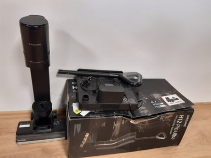 84076 - DREAME H12 Pro Ultra Fshesë me Korrent për Dysheme, Furçë Larjeje dhe Tharjeje, Vetëpastruese me Rrotullim të Dyfishtë dhe Kruajtëse, Fuqi thithjeje 16,000 Pa, Pastron nga të dyja anët, Zbulim dhe Rregullim Inteligjent