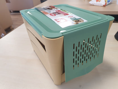 257309 - SNIPS Enë për Ruajtjen e Patateve dhe Perimeve, Kapacitet: 3 kg, 25.5 x 20 x 17.5 cm, Mbajtëse Patatesh, Prodhuar në Itali