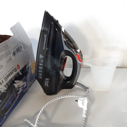 221614 - RUSSELL HOBBS Hekur me Avull 3100W, Fuqi Ekstra e Avullit 210g, Rezervuar Uji 350ml, Pllakë Qeramike, Funksion Vetëpastrimi dhe Spërkatjeje Uji, Anti-Gëlqere dhe Ndalim Pikimi, 70g/min, 20630-56
