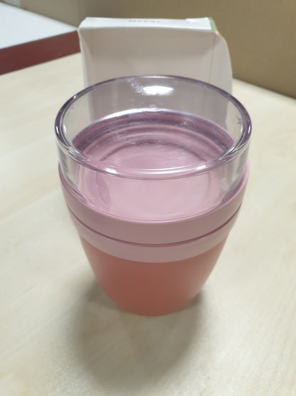 228433 - MEPAL - Filxhan për musli, 500 ml + 200 ml, i përshtatshëm për frigorifer, mikrovalë dhe lavastovilje, Vivid Mauve