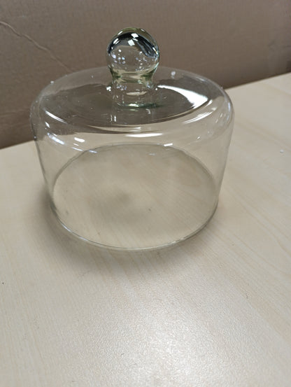 254045 - DIYEAH KUPOLË TORTE PREJ QELQI TRANSPARENT | 7.09 inç | Mbulesë Ushqimore pa Plumb | Mbrojtje nga Pluhuri për Shfaqjen dhe Ruajtjen e Ëmbëlsirave