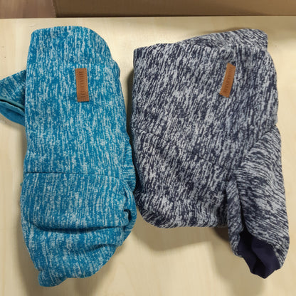 253790 - HUALISJI Bluzë për Qen të Mëdhenj, Bulldog Francez, 3XL, Blu+Blu Marine, e Ngrohtë dhe e Lehtë