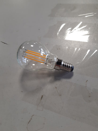 186751 - OSRAM Llambë LED Retrofit CLASSIC P DIM në formë P, Xham Transparent, 3.4 W, 470 lm, 2700 K, me Errësim, Klasa e Efikasitetit të Energjisë: D, CRI: 80
