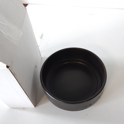 248523 - TRIXIE BE NORDIC - Enë qeramike për qen, 1200 ml, e zezë, Ø 18 cm, me shtresë gome kundër rrëshqitjes