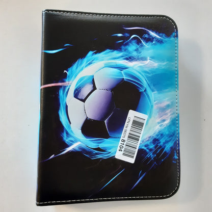 258004 - Album për shkëmbimin e kartave të futbollit, 50 faqe, deri në 400 karta, i lëvizshëm, i papërshkueshëm nga uji