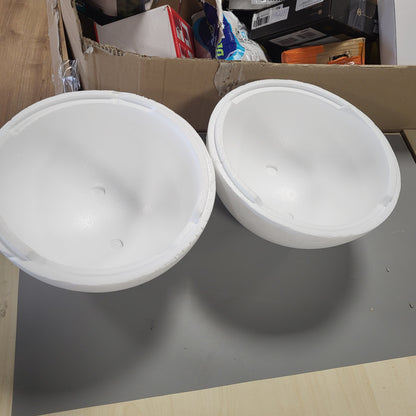 263614 - STYROFOAM Toptha, 2 copë, 300 mm, EPS, E bardhë, 30 cm