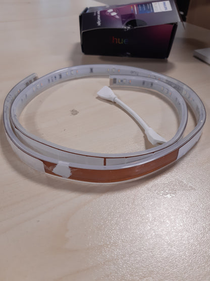 167858 - PHILIPS Hue White & Color Ambiance Lightstrip Plus Extension, Shirit LED 1m me 16 Milionë Ngjyrat, Kontroll i Dritës Nëpërmjet Zërit apo Aplikacionit