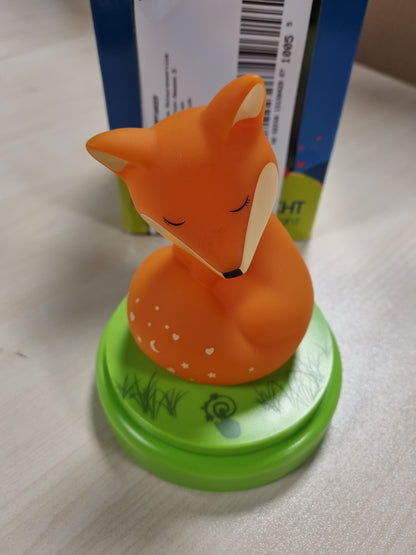 233776 - ANSMANN Dritë Nate LED "Fox", Sensor Prekjeje, Ideale për Dhomat e Fëmijëve