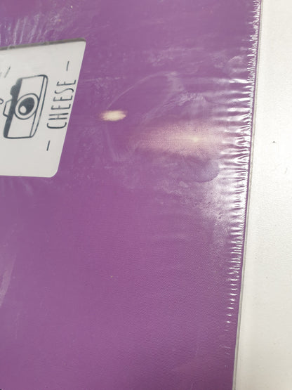256818 - HAMA Album Fotosh Jumbo 36x32 cm (Album spiral me 50 faqe të zeza, libër fotografish me ndarës qelqi, album për ngjitje dhe personalizim) vjollcë