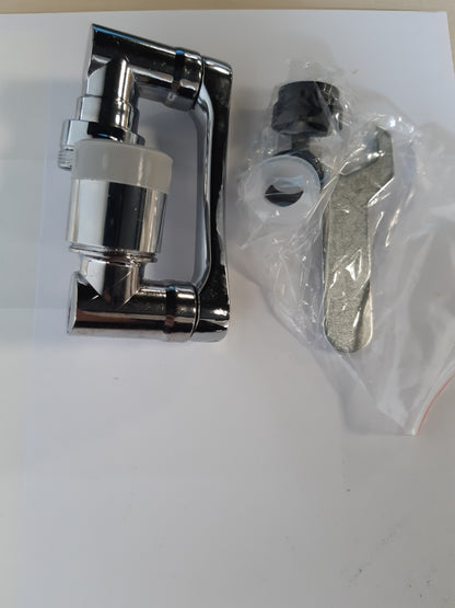 164123 - VOARGE - Zgjatues Rubineti Shumëfunksional Rrotullues 1080 Gradë, Me Adaptor për Banjo dhe Kuzhinë