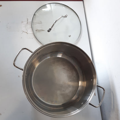 213102 - TEFAL Tenxhere e madhe prej çeliku inox 26 cm / 6.5 L, e pajtueshme me induksionin