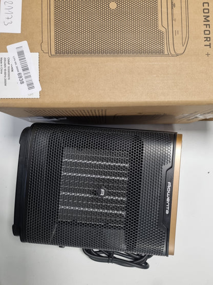 221173 - ROWENTA Ngrohës Intense Comfort +, Teknologji Qeramike, 2000 W, Ekran Dixhital, 29 dB(A), Modaliteti Eko, 4 Cilësime Fuqie dhe Modalitete Funksionimi, SO9361F0