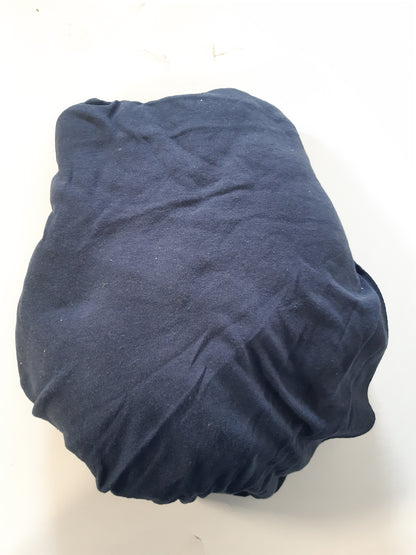 252597 - ÇARÇAF KOMFORTEC ME MBUSHJE 100% PAMBUK, 200 x 200 CM, 135G/M², I BUTË, I AJROSUR, MIQËSOR ME LËKURËN, ME ELASTIK PËRRETH, I ÇERTIFIKUAR Oeko-Tex, BLU