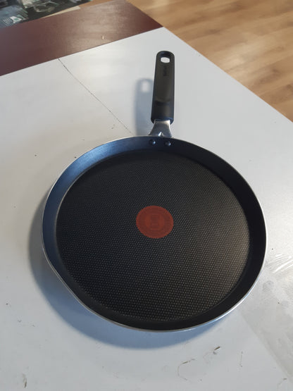 218105 - TEFAL Tigan për krepa Easy Cook & Clean, 25 cm, tigan për petulla që nuk ngjit, sinjal termik në temperaturën ideale të skuqjes, NUK është i përshtatshëm për soba me induksion, e zezë, B5550933