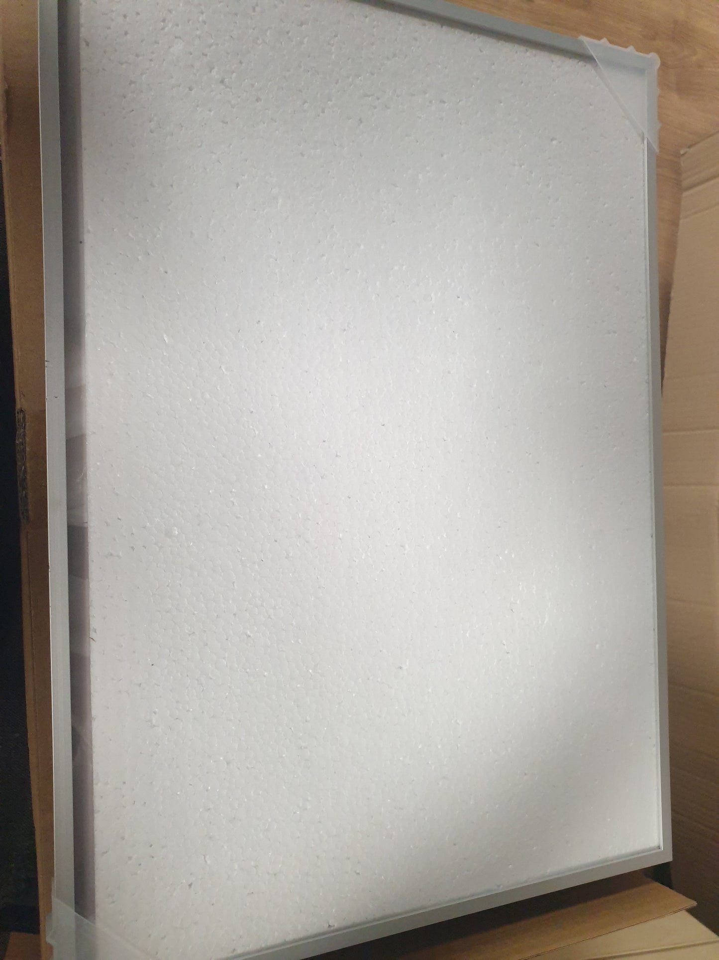 228581 - RISGATTO Kornizë fotografie DIN A3 (30x42 cm), Alumini me xham akrilik shumë transparent, Argjendi