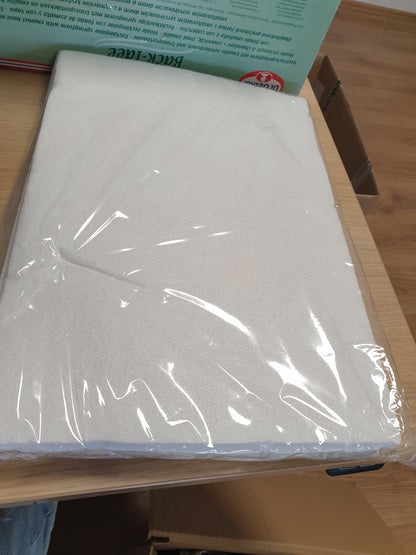 256928 - Fletë polistireni A3 297 x 420 x 2 cm; 2 copë për punime artizanale, të bardha