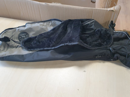 255264 - HUNTER UPPSALA COZY Xhaketë për qen, ngjyra: antracit/gri, rezistente ndaj ujit dhe erës, rreshtim i ngrohtë, reflektuese, e larë në 30°C, për ditë të ftohta, madhësia: 45