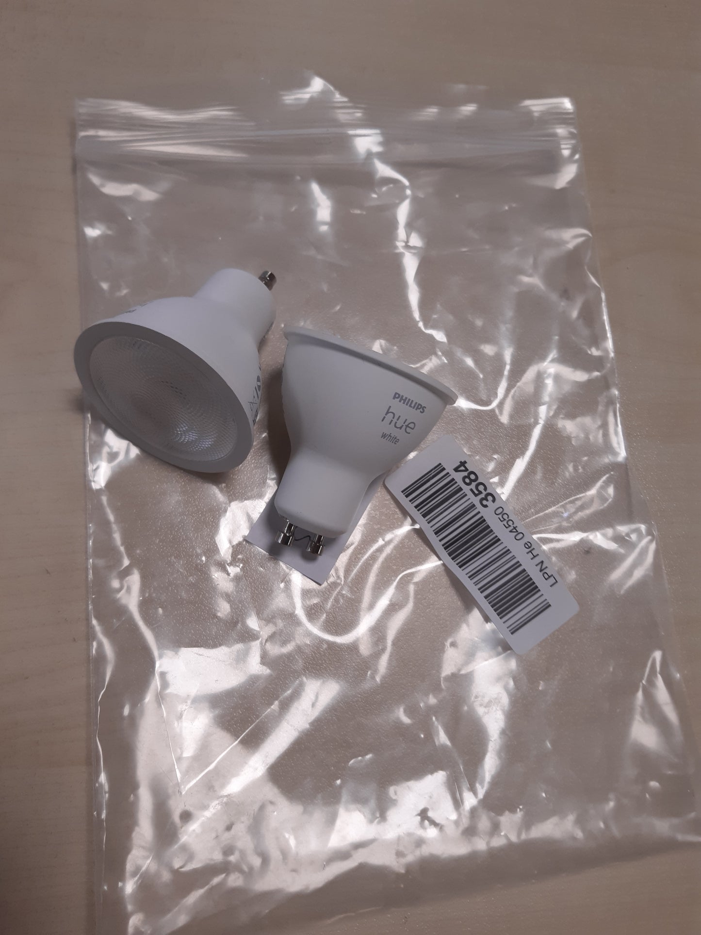 204563 - PHILIPS Hue - Spotet LED GU10 White Ambiance, paketë me 2 llamba LED (350 lm), errësim i përshtatshëm, kontroll inteligjent me zë dhe aplikacion