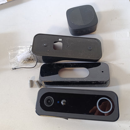 267928 - TRUST Zile dere me video Wi-Fi, Kamerë me kënd të gjerë 2K HD 3MP, inteligente pa tel me zilkë dhe 30 melodi, e pajtueshme me aplikacionin, e rikarikueshme USB-C, Shikim nate, e papërshkueshme nga uji, e zezë