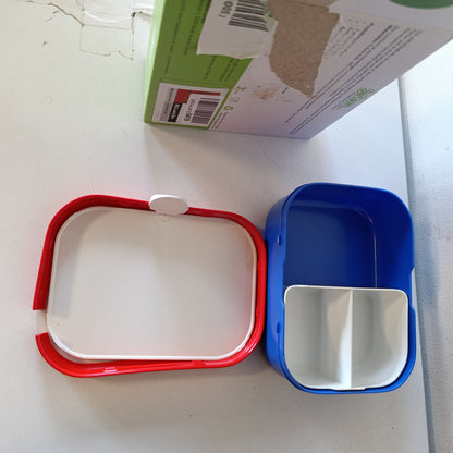 224506 - MEPAL Kuti Dreke për Fëmijë Campus, 750 ml, Pa BPA, e Sigurt për Lavatriçe, me Ndarje dhe Pirun, Spiderman