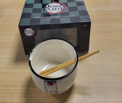 218691 - JUST FUNKY - Demon Slayer - Logo - Ramen Schüssel 414 ml, e Bardhë