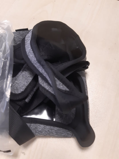 211181 - NDIHMË PËR TRANSPORTIN E QENVE - Rrip Ngritës për Qen të Madh në Ngjyrë Gri, Rregullueshëm, i Përshtatshëm për Këmbët e Prapme të Qenve të Moshuar dhe të Lënduar, Madhësia L