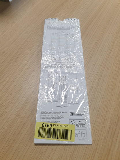 267450 - HÄFFT® Kalendari kompakt me shirita 2026, i ngushtë (9 x 30 cm), kalendar muri mujor për kuzhinë, korridor - data dhe ditëlindje të qarta, i qëndrueshëm dhe miqësor ndaj klimës