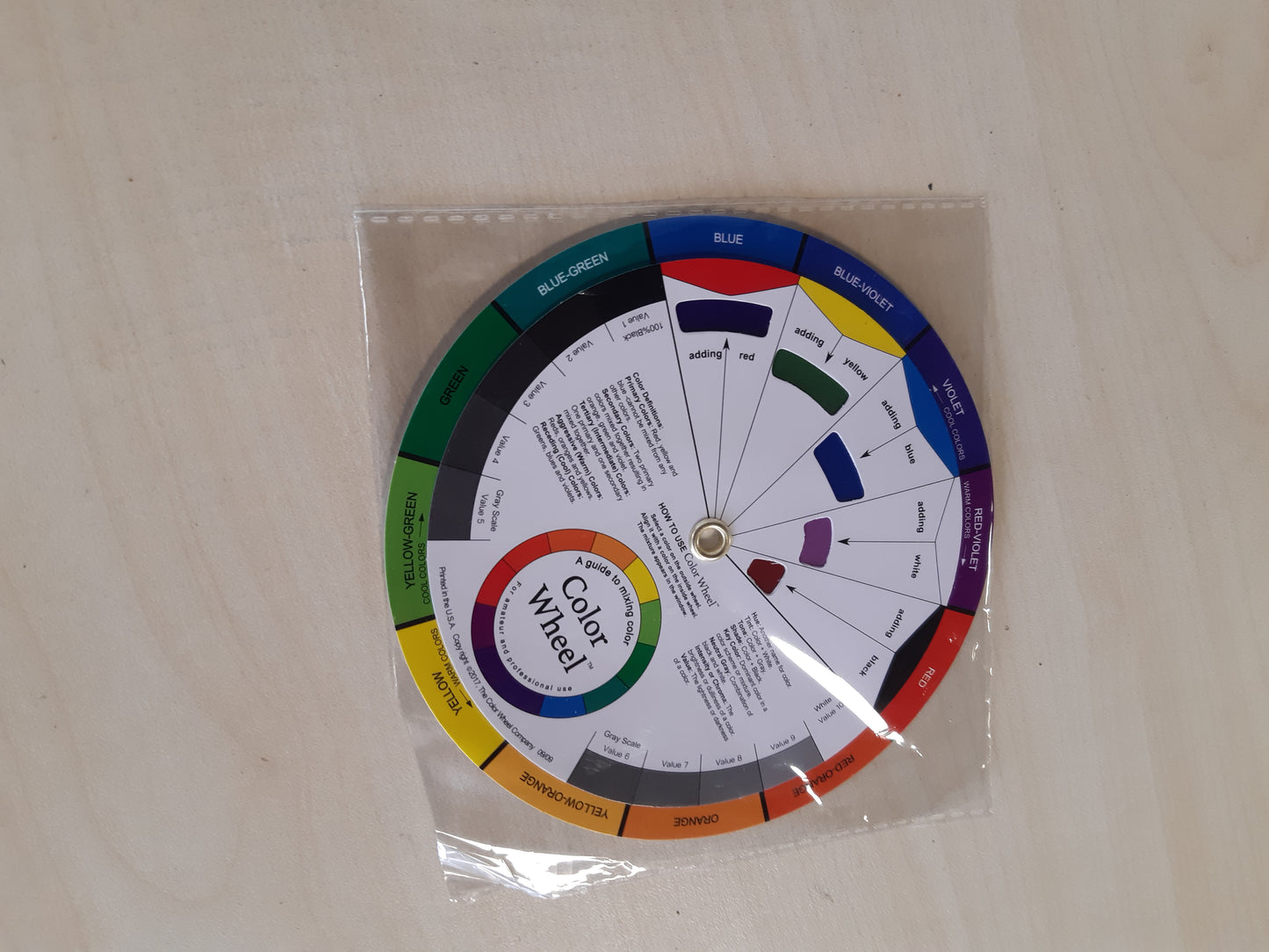 225372 - AOZUO Rrethi i Ngjyrave, Rrota e Ngjyrave për Përputhjen e Bojërave, Tabela e Ngjyrave RAL