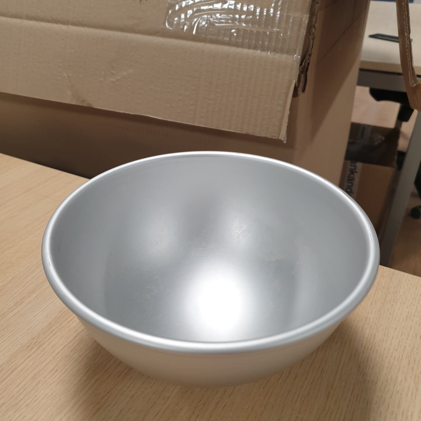 261084 - MASTERCLASS Tavë për tortë Hemisphere, 20 cm, formë alumini e anodizuar argjendi, e lehtë dhe e qëndrueshme, për pjekjen e tortave hemisferike, 8 inç