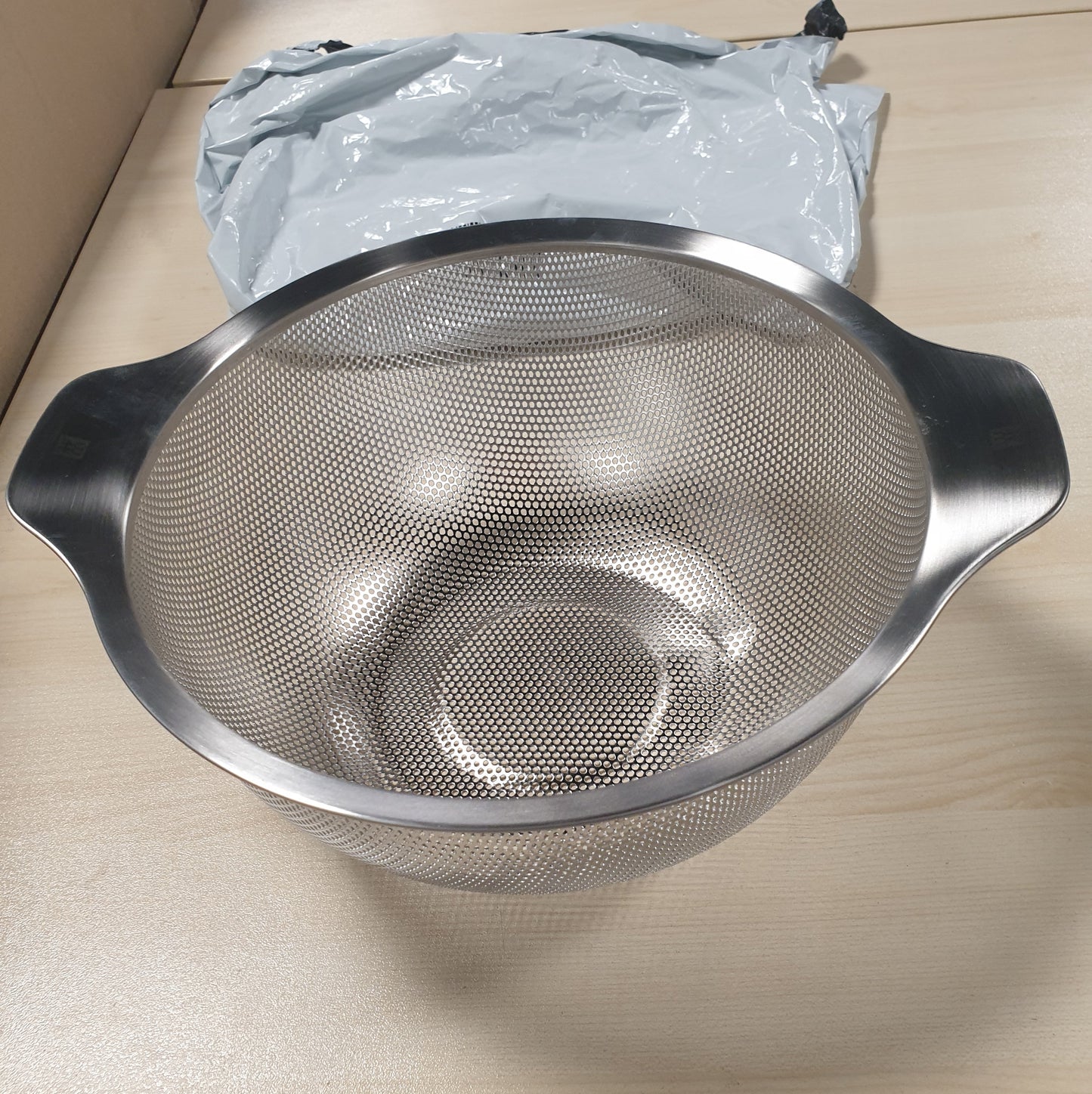 250747 - ZWILLING Kullesë për Kuzhinë, Ø 24 cm, Kullesë për Makarona me 2 Doreza, Mund të lahet në lavastovilje, Çelik Inoks 18/10, Argjend