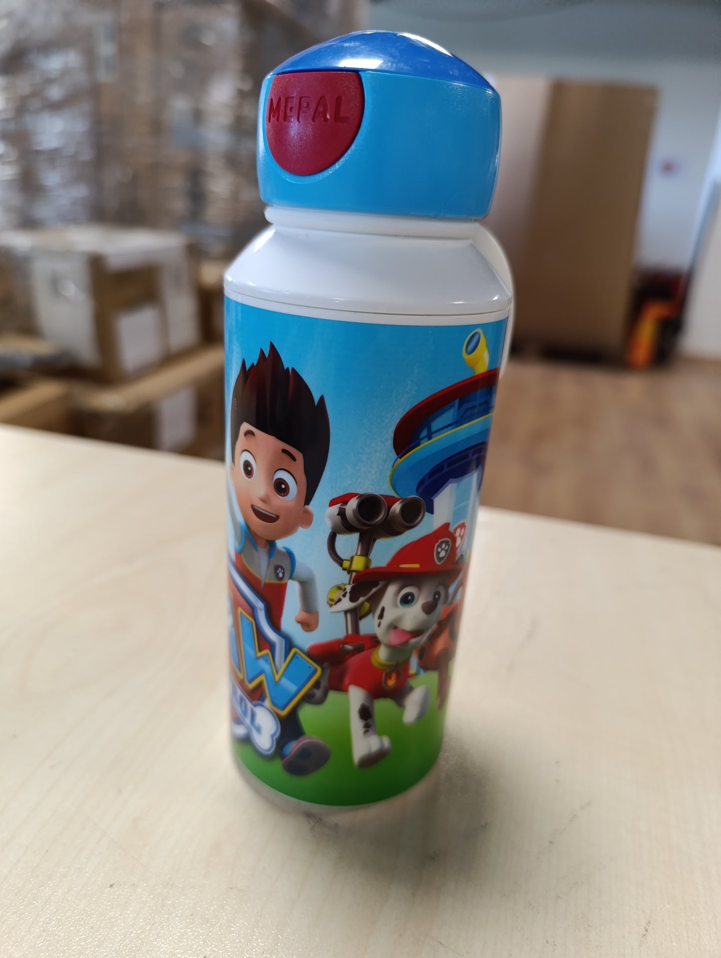 224126 - MEPAL Shishe Pijeje Kampusi, 400 ml, e Ripërdorshme, Pa BPA, Qenushët Paw Patrol
