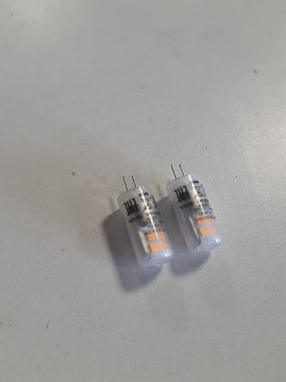220290 - PHILIPS LED Capsule Transparente - 20 W - G4 - dritë e bardhë e ngrohtë - 2 copë