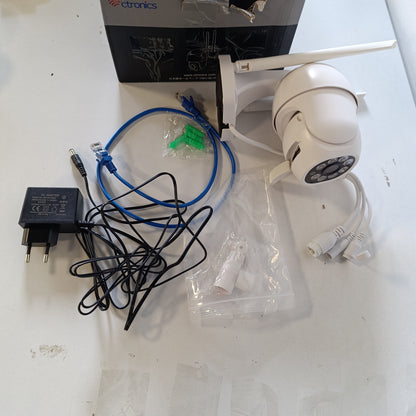 266376 - KAMERA MBIKËQYRJE E BRENDSHME CTRONICS 2.5K 4MP, WIFI 2.4/5GHz, SHIKIM NATËS 20m, PTZ 355°/120°, AUDIO 2-KAHËSHE
