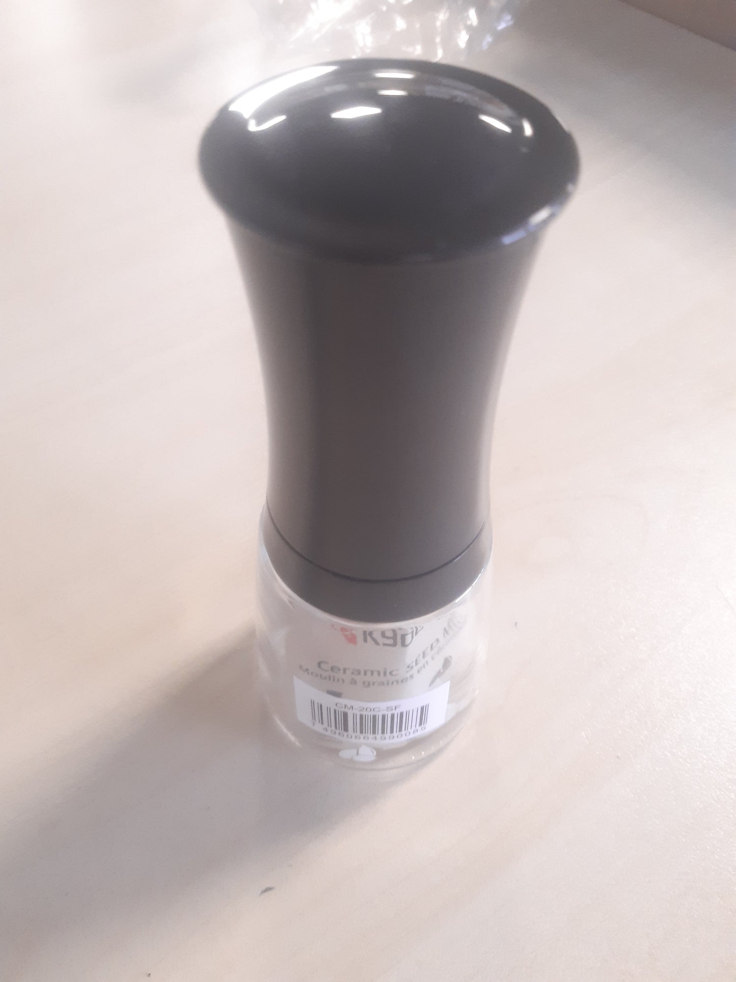 261000 - KYOCERA Mulli Farash me Tas Bluarjeje Qeramik, i Rregullueshëm nga i Trashë në të Hollë, Enë Qelqi, Kafe, CM-20C SF