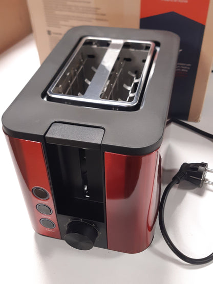 162294 - GRUNDIG Toster TA8340, me Fuqi 950 W, ngjyrë e Kuqe